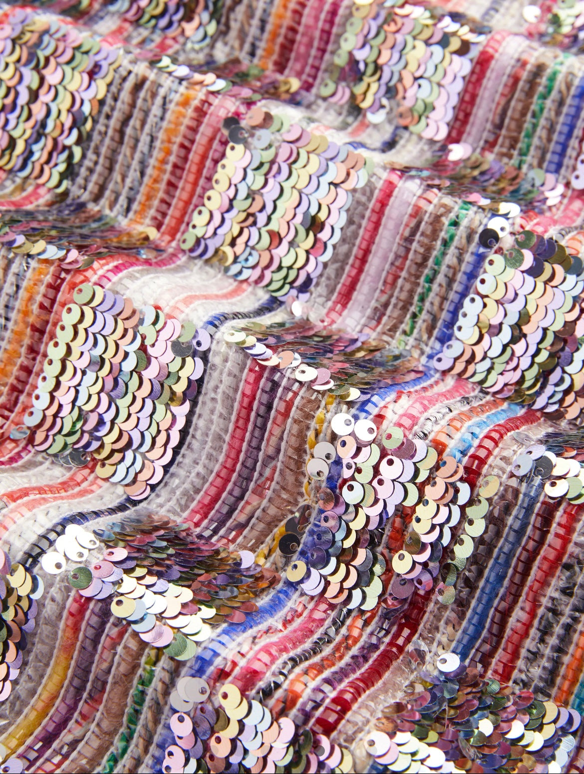 Patchy Sequin Mini Skirt