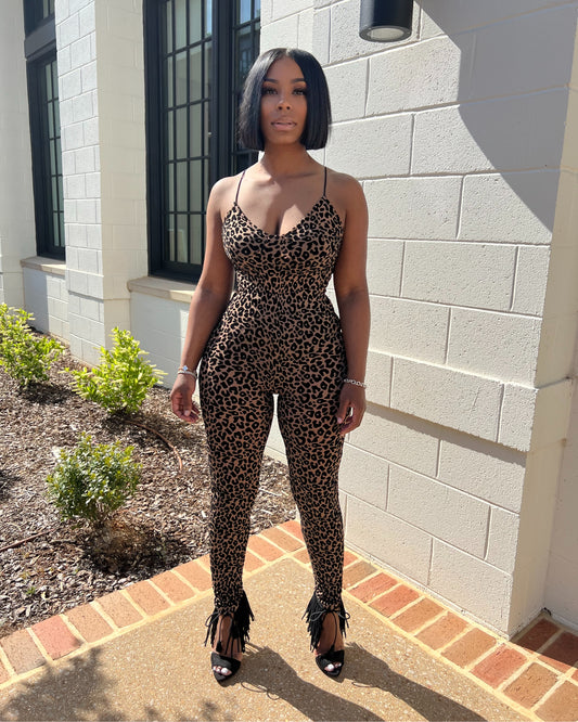 Snatched Leopard Jumpsuit