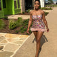 Sequin Feather Dress