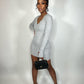 Long Sleeve Snatched Dress