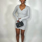 Long Sleeve Snatched Dress
